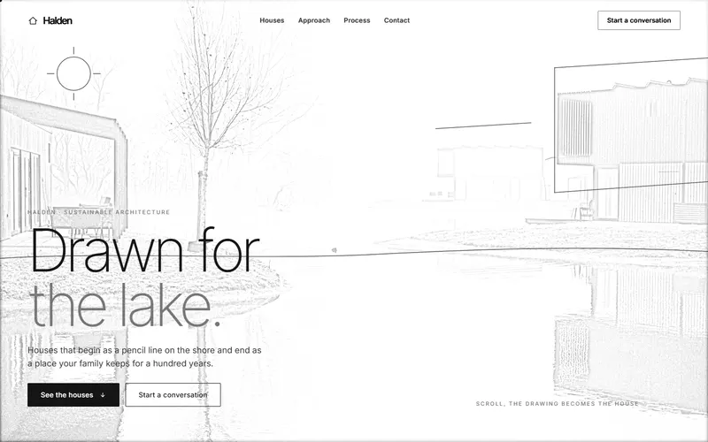 Halden, Architecture studio