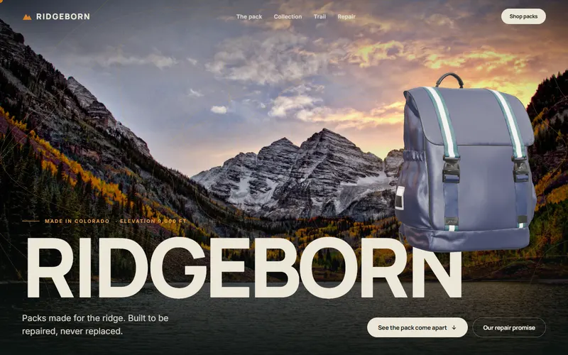 Ridgeborn, Outdoor gear